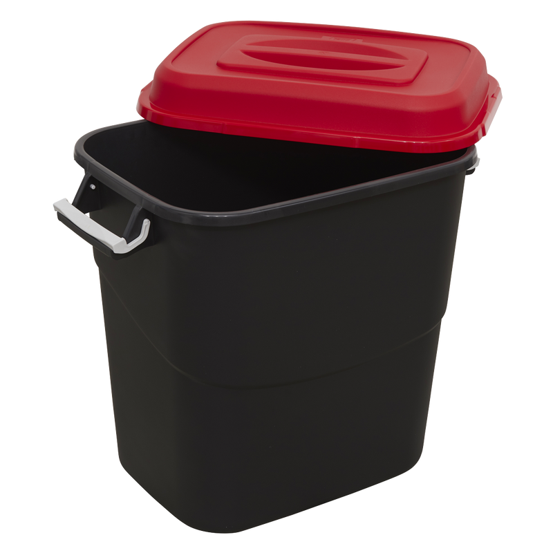 Sealey BM75R Refuse/Storage Bin 75L - Red - additional view 4