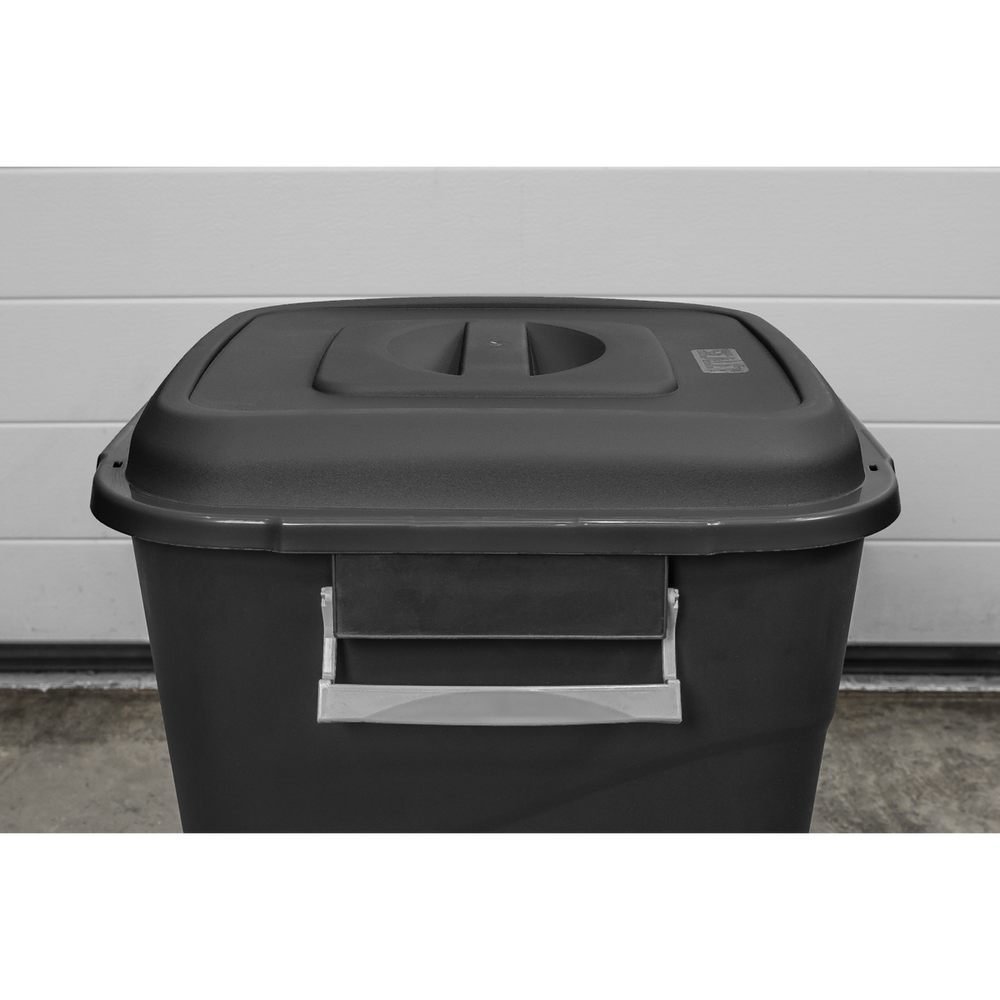 Sealey BM75 Refuse/Storage Bin 75L - Black - additional view 4