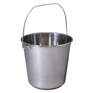 Sealey BM8L Stainless Steel Bucket 12L