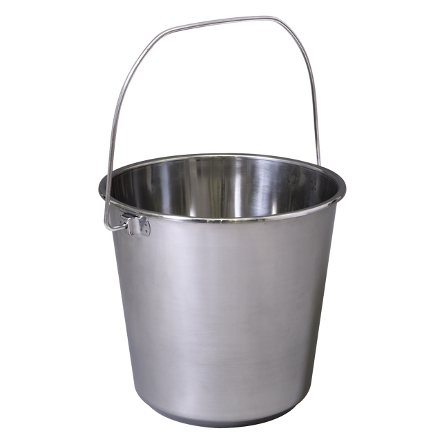 Sealey BM8L Stainless Steel Bucket 12L