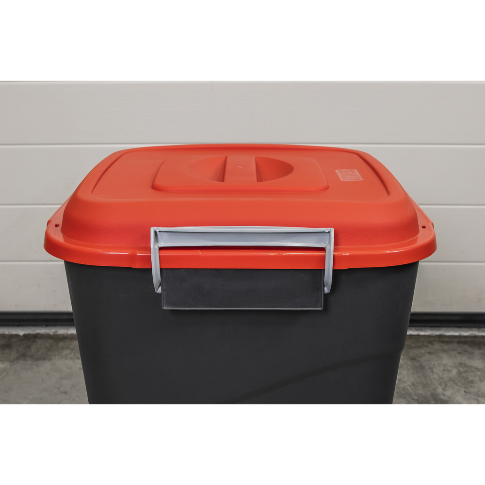 Sealey BM95R Refuse/Storage Bin 95L - Red - additional view 4