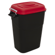 Sealey BM95R Refuse/Storage Bin 95L - Red