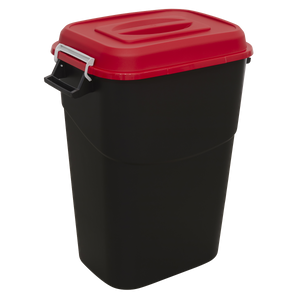 Sealey BM95R Refuse/Storage Bin 95L - Red