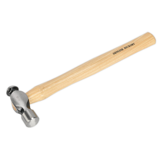 Sealey BPH12 Premier Ball Pein Hammer with Hickory Shaft 12oz