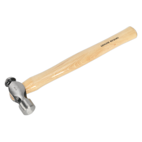 Sealey BPH16 Premier Ball Pein Hammer with Hickory Shaft 1lb