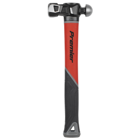 Sealey BPHG32 Premier Ball Pein Hammer with Fibreglass Shaft 32oz