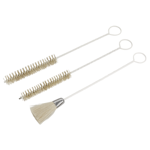 Sealey BSGC/3 Spray Gun Cleaning Brush Set 3pc
