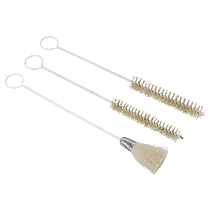 Sealey BSGC/3 Spray Gun Cleaning Brush Set 3pc - additional view 2