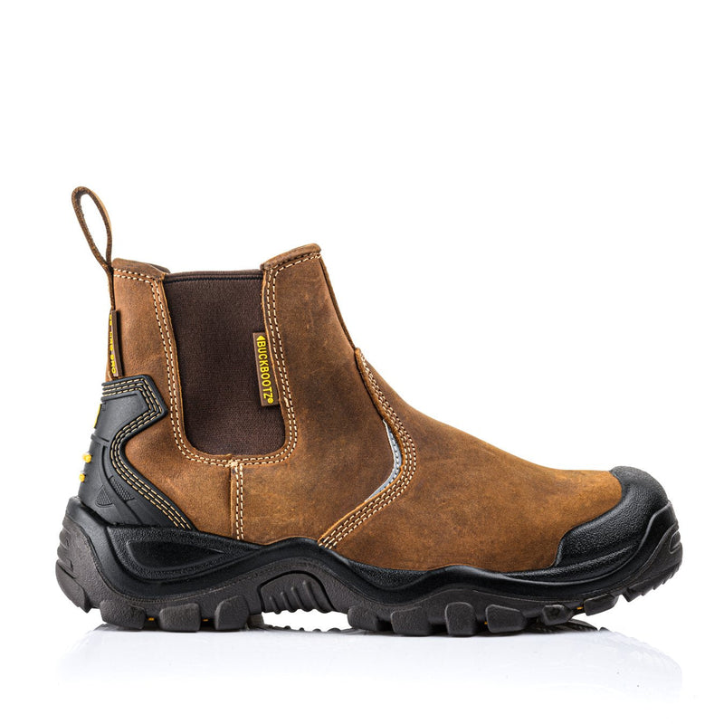 Buckbootz BSH006 Buckshot Waterproof Safety Dealer Boots