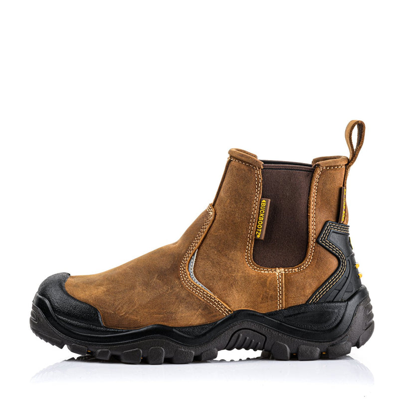 Buckbootz BSH006 Buckshot Waterproof Safety Dealer Boots