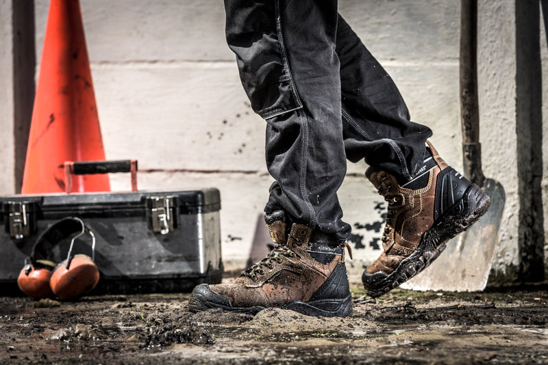 Buckbootz BSH009 Buckshot Waterproof Safety Lace Boots