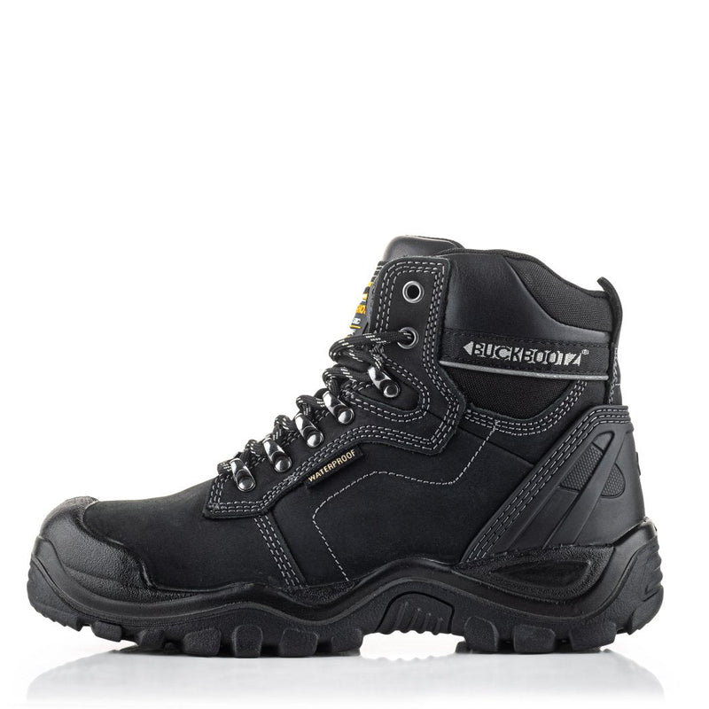 Buckbootz BSH009 Buckshot Waterproof Safety Lace Boots