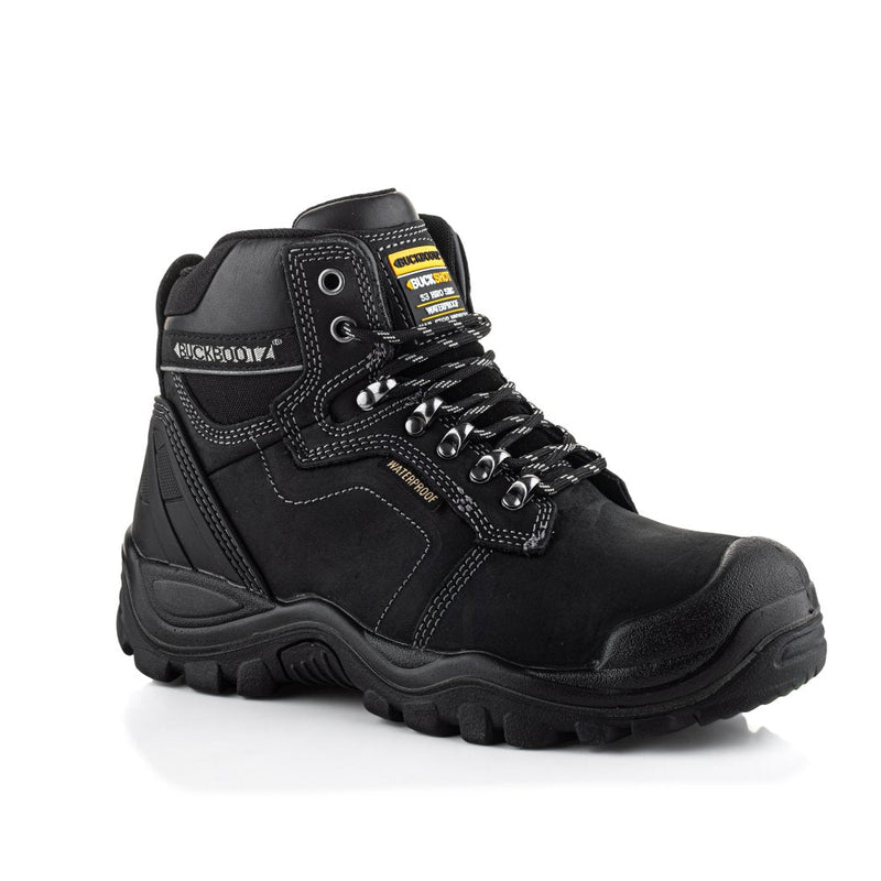Buckbootz BSH009 Buckshot Waterproof Safety Lace Boots