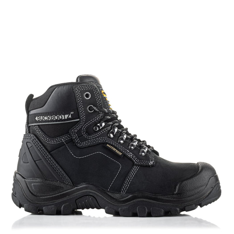 Buckbootz BSH009 Buckshot Waterproof Safety Lace Boots
