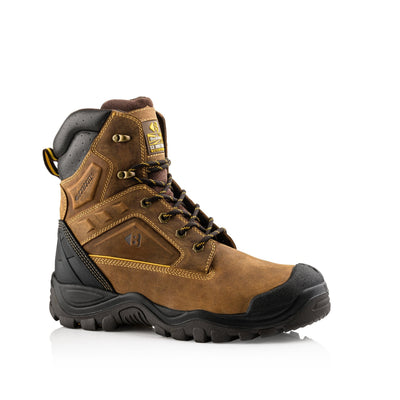 Buckbootz BSH011 Buckshot Waterproof High-Leg Safety Lace Boots