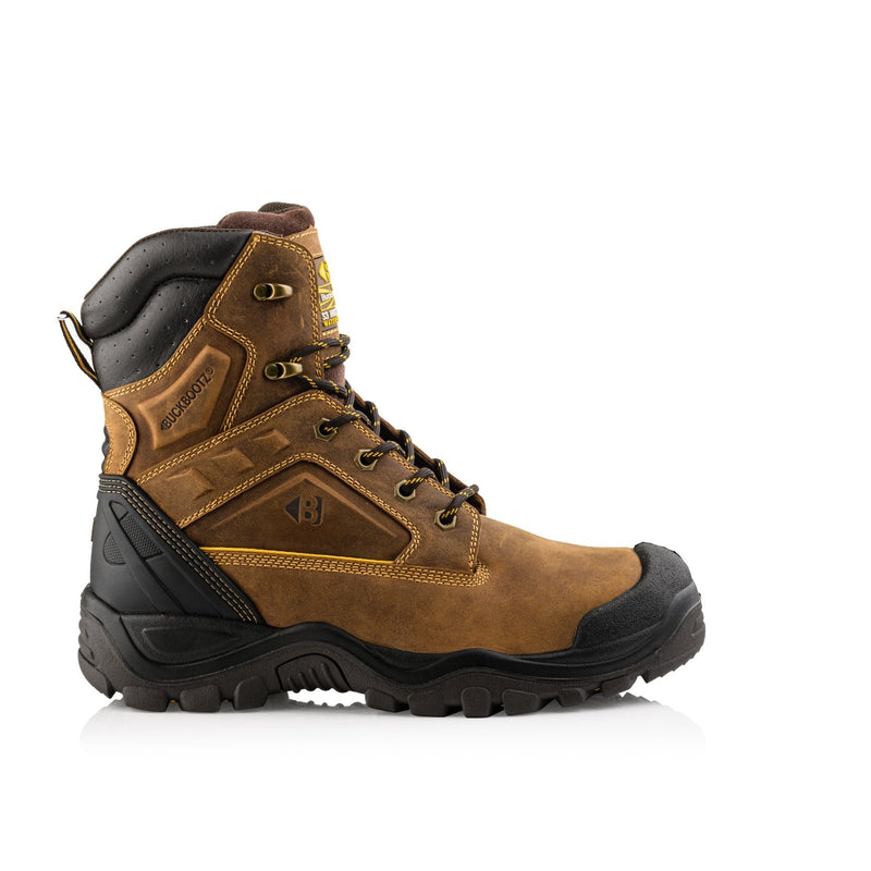 Buckbootz BSH011 Buckshot Waterproof High-Leg Safety Lace Boots