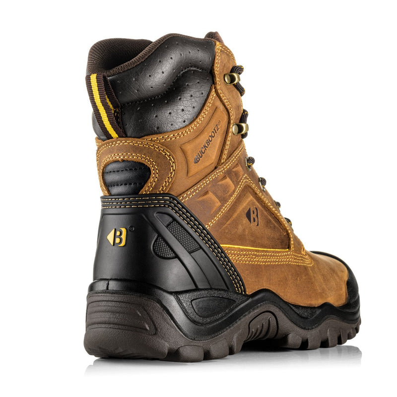 Buckbootz BSH011 Buckshot Waterproof High-Leg Safety Lace Boots