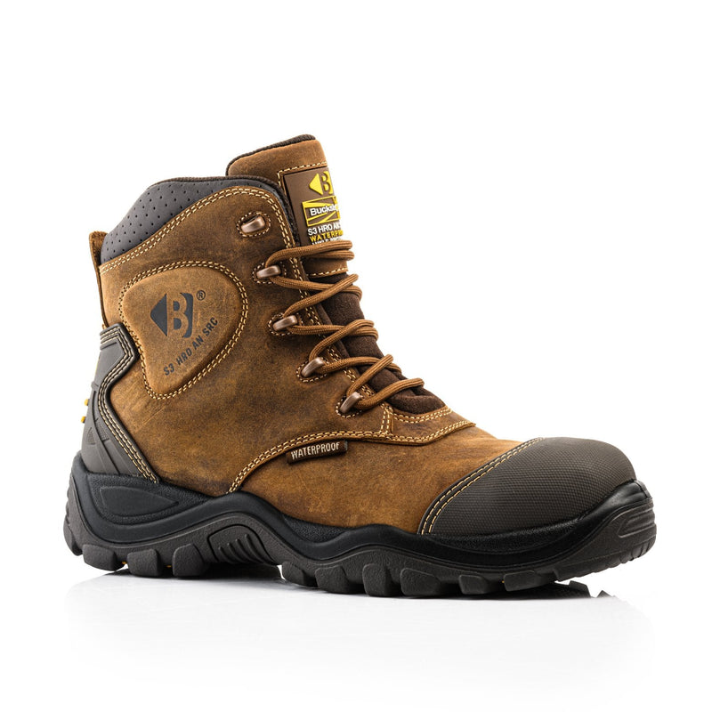 Buckbootz BSH012 Bang Guardz Safety Lace Boots