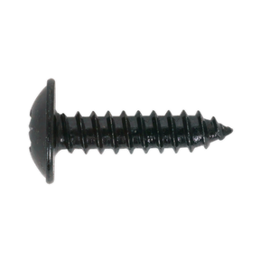 Sealey BST4813 Self-Tapping Pozi Flanged Head Screw 4.8 x 13mm, Black - Pack of 100