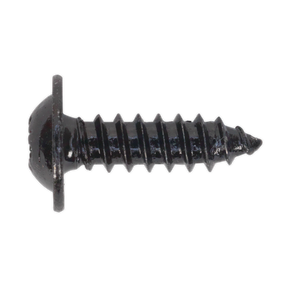 Sealey BST4816 Self-Tapping Pozi Flanged Head Screw 4.8 x 16mm, Black - Pack of 100