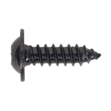 Sealey BST4816 Self-Tapping Pozi Flanged Head Screw 4.8 x 16mm, Black - Pack of 100