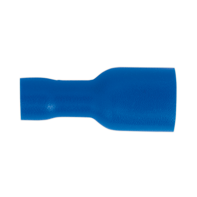 Sealey BT16 Fully Insulated Female Terminal 6.3mm, Blue - Pack of 100