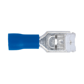 Sealey BT17 Piggy-Back Terminal 6.3mm, Blue - Pack of 100