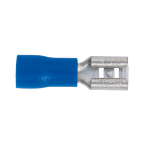Sealey BT19 Push-On Female Terminal 4.8mm, Blue - Pack of 100