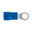 Sealey BT24 Easy-Entry Ring Terminal 4.3mm (4BA), Blue - Pack of 100