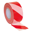 Sealey BTRW Non-Adhesive Hazard Warning Barrier Tape 80mm x 100m - Red/White