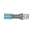 Sealey BTSPM25 Heat Shrink Push-On Male Terminal 6.3mm, Blue - Pack of 25