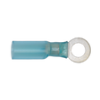 Sealey BTSR2564 Heat Shrink Ring Terminal 6.4mm, Blue - Pack of 25