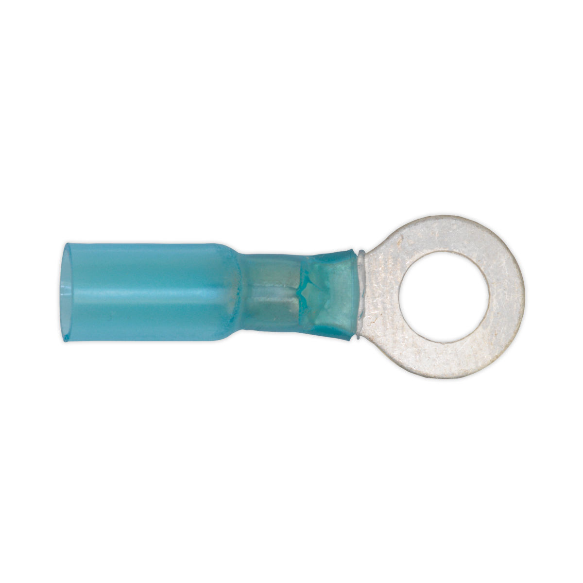 Sealey BTSR2584 Heat Shrink Ring Terminal 8.4mm, Blue - Pack of 25