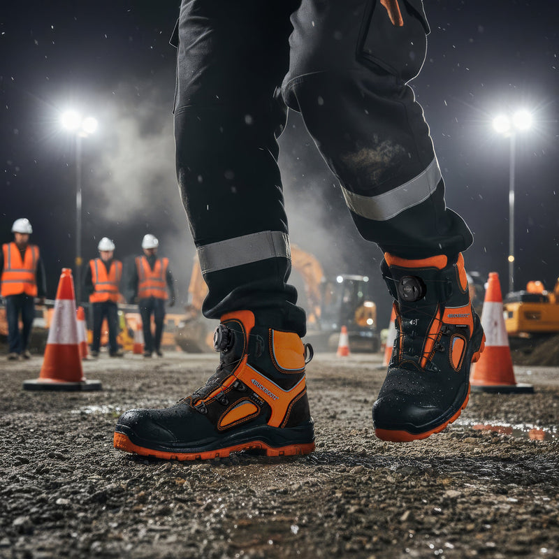 Buckbootz BVIZ7 Buckzviz Waterproof FITGO Safety Boots