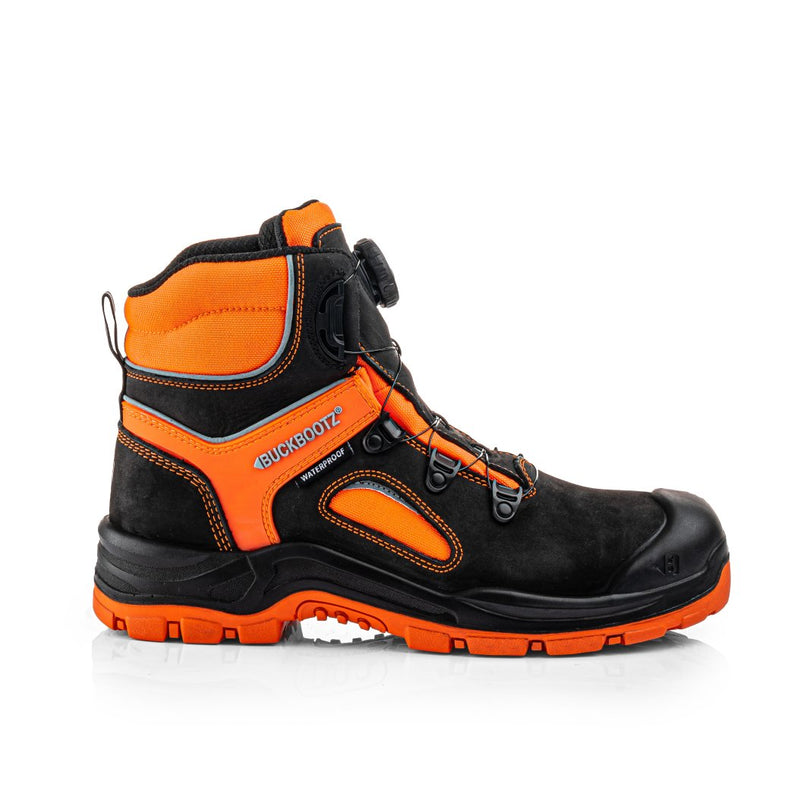 Buckbootz BVIZ7 Buckzviz Waterproof FITGO Safety Boots