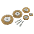 Sealey BWBS08 Crimped Wire Brush Set 8pc