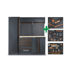 Betac45Pro Mobile Roller Cab With 5 Drawers For C45Pro 2.0 Workshop Equipment Combination - C45PRO 2.0 C5