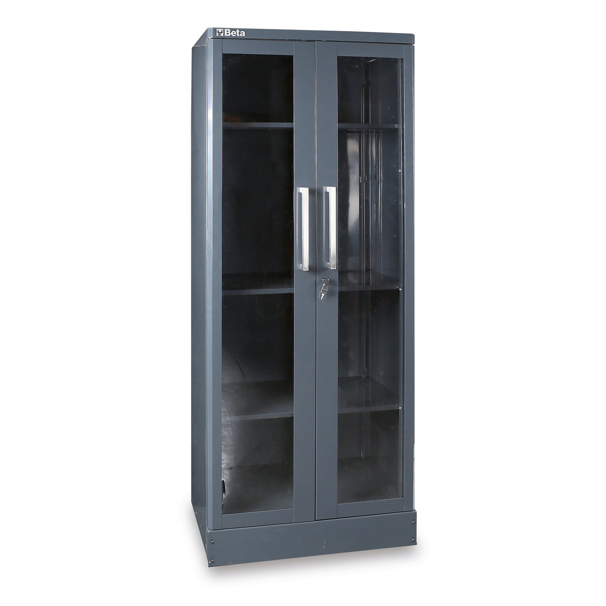 Betarsc55 Sheet Metal Tool Cabinet With Two Clear Polycarbonate Doors - C55AT2