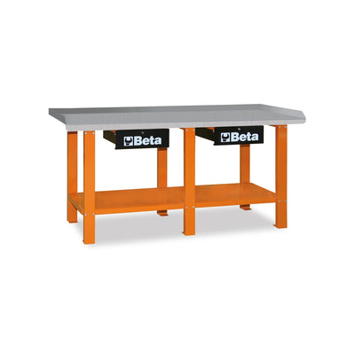 Beta Workbench With 2 Lockable Drawers - C56 - C56-O