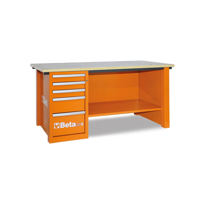 Beta Mastercargo Workbench With One Drawer Cabinet - C57SD - C57S/D-O