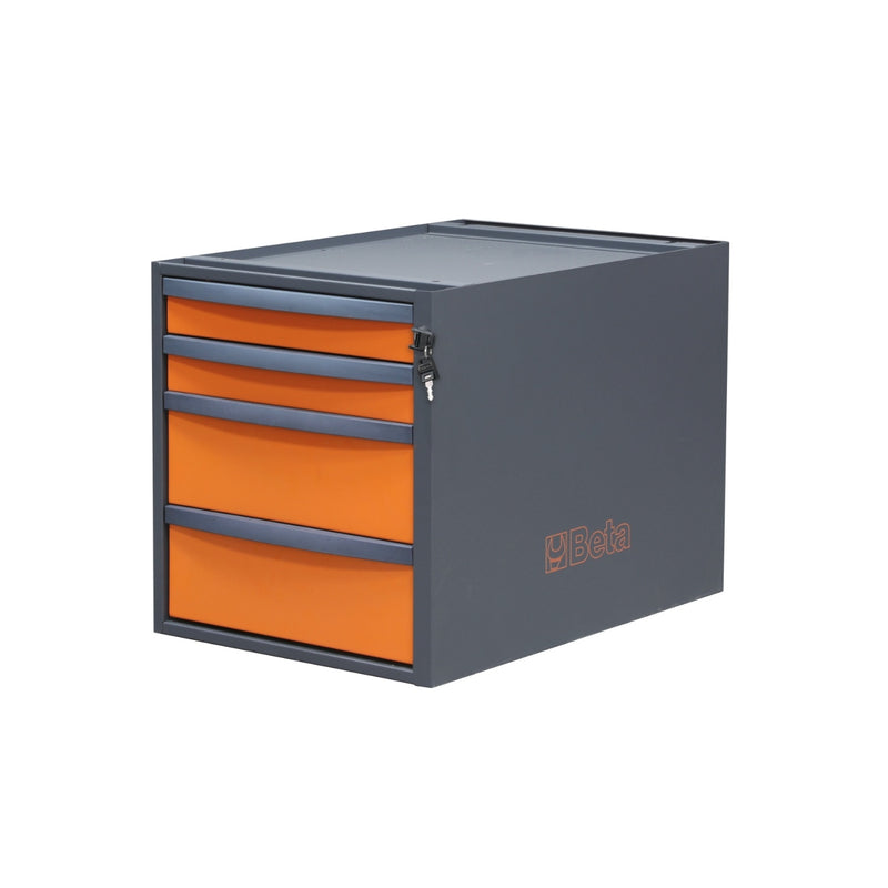 Beta 3-Drawer Tool Chest For Modular Workbenches, 479 Mm High - C58CSH 3C - C58CSH/A 3C
