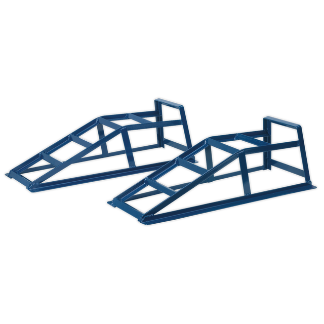 Sealey CAR2000 Car Ramps 1 Tonne Capacity per Ramp 2 Tonne Capacity per Pair
