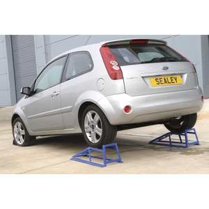 Sealey CAR2000 Car Ramps 1 Tonne Capacity per Ramp 2 Tonne Capacity per Pair - additional view 2
