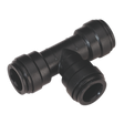 Sealey CAS15ET John Guest® Equal Tee 15mm - Pack of 5