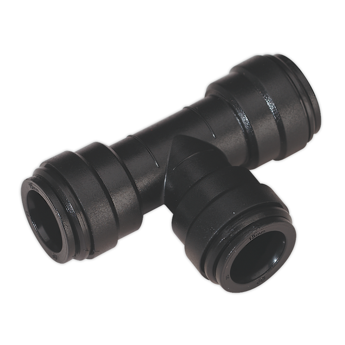 Sealey CAS15ET John Guest® Equal Tee 15mm - Pack of 5