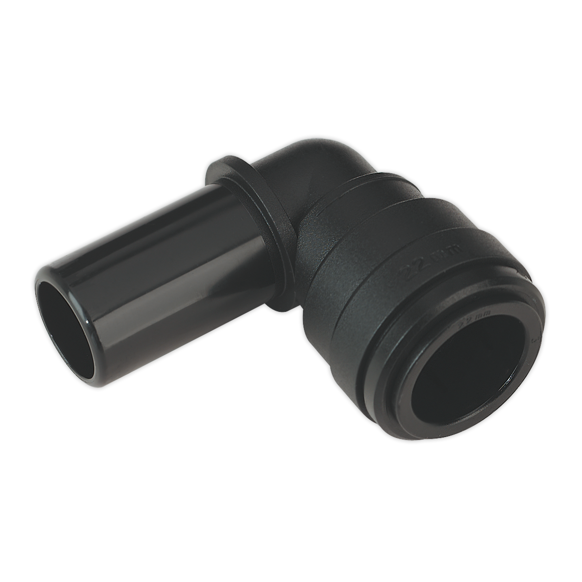 Sealey CAS22SE John Guest® Stem Elbow 22mm - Pack of 2