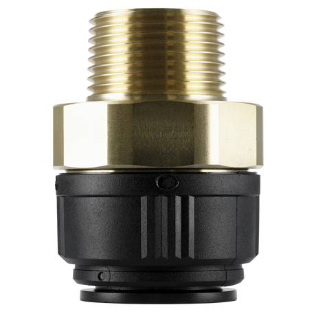 Sealey CAS28BSA John Guest® Brass Straight Adaptor 28mm x 1"BSPT - additional view 2