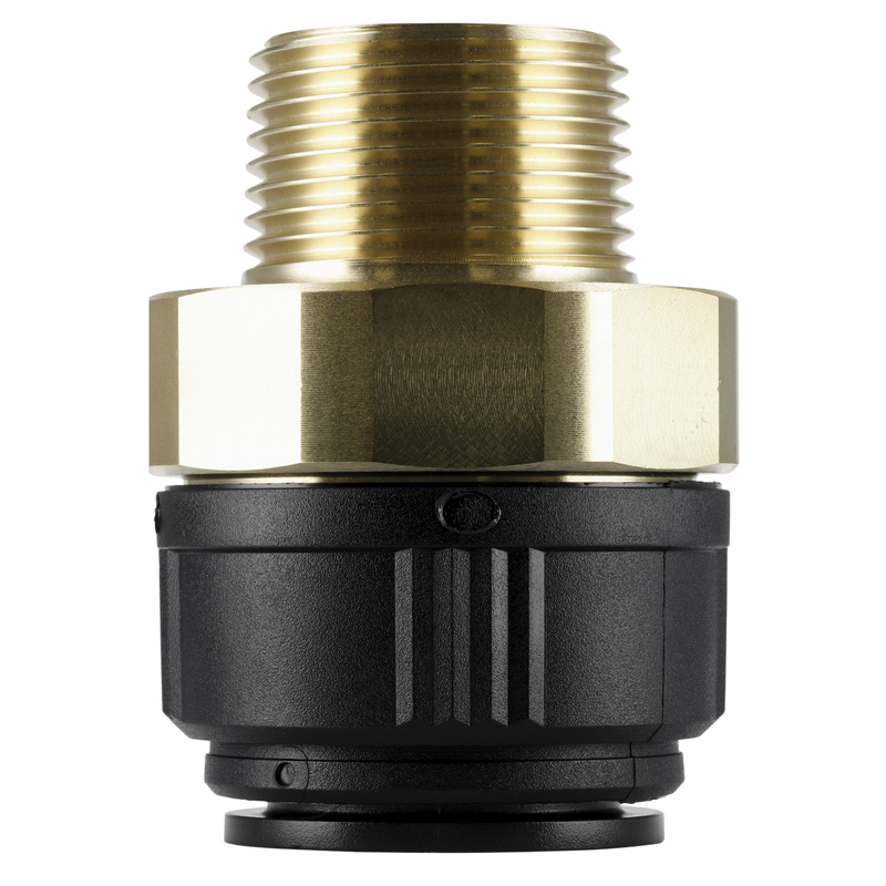 Sealey CAS28BSA John Guest® Brass Straight Adaptor 28mm x 1"BSPT - additional view 2