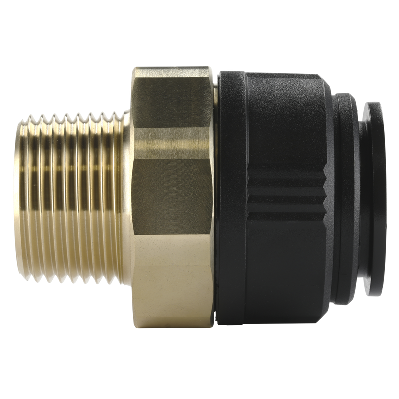 Sealey CAS28BSA John Guest® Brass Straight Adaptor 28mm x 1"BSPT - additional view 5