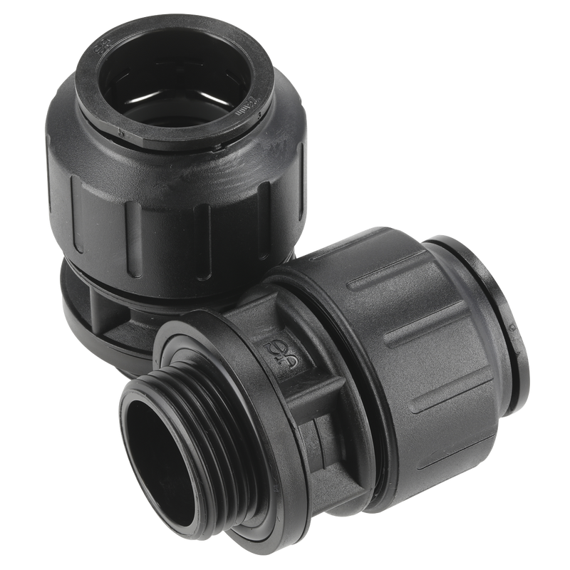 Sealey CAS28SA John Guest® Straight Adaptor 28mm x 1"BSP - Pack of 2 - additional view 5